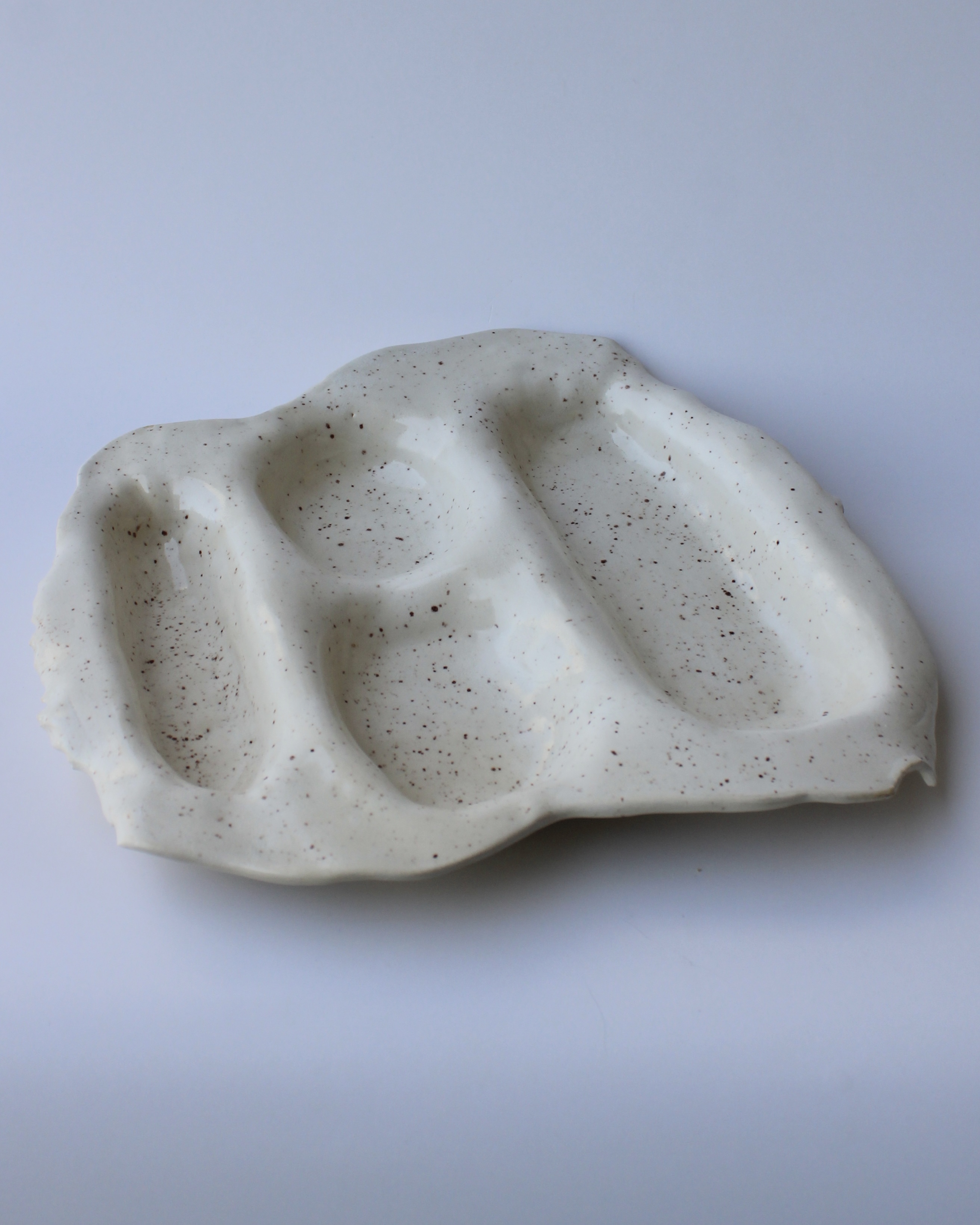 Sculptural Ceramic Platter view 1